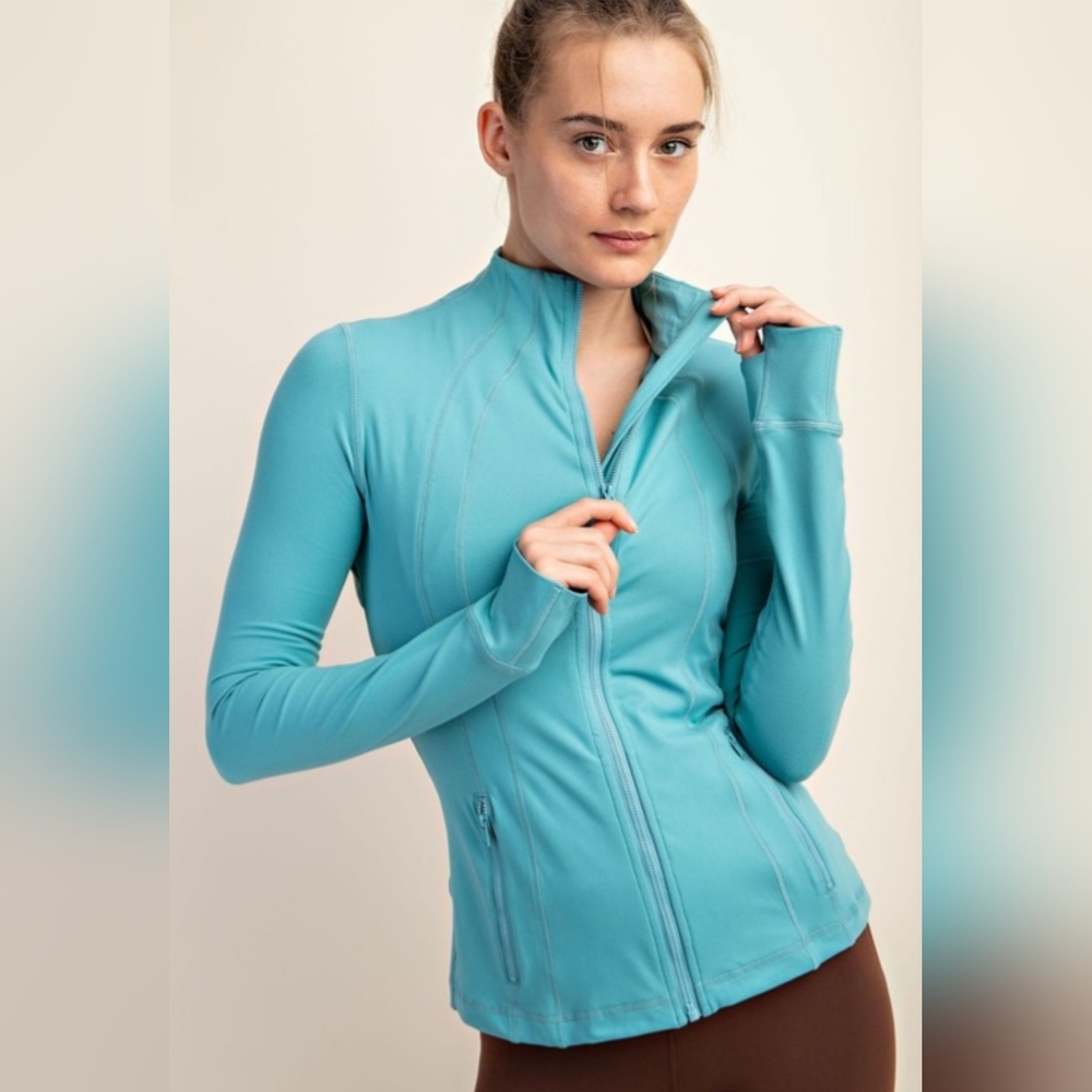 Tidal wave Defined Butter Soft Activewear Jacket